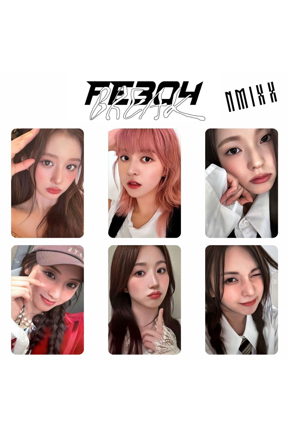 Kpop Dünyasi-NMIXX '' Fe3O4: BREAK '' Blood Έκδ. Σετ υπολογιστή 2 1