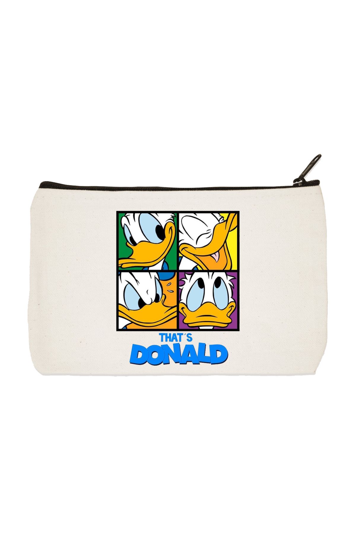 designedfy Suport Pentru Stilouri Cu Imprimeu Donald, Cutie Pentru Creion, Suport Pentru Stilouri Din Pânză - One Size