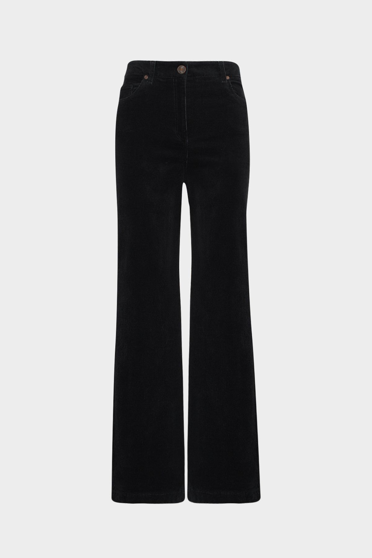 pantalon de velours flare de bel likran de premium