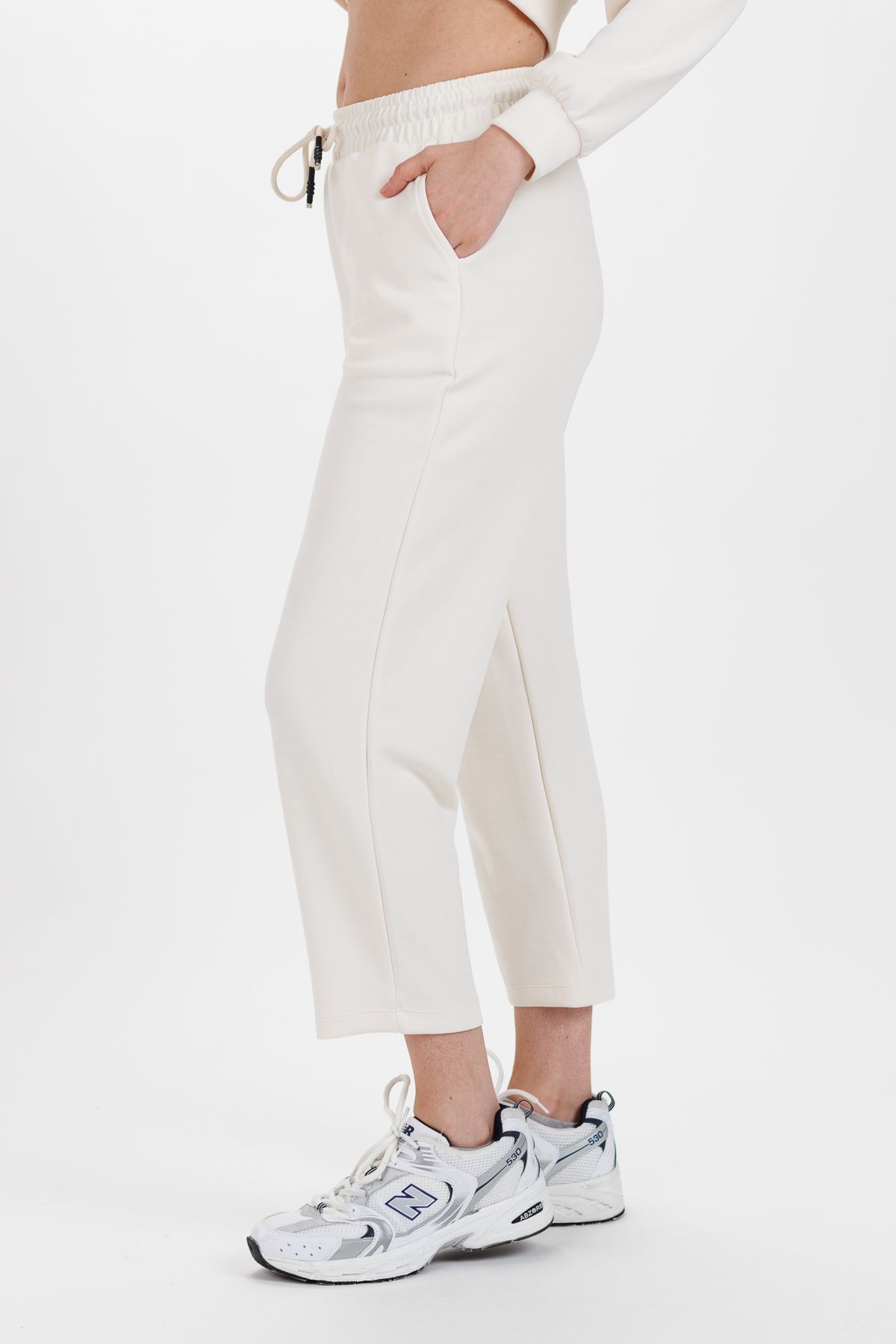 Ecrou Kadın Ekru Kısa Boru Paça Ultra Soft Örme Pantolon Fiyatı, Yorumları  - Trendyol