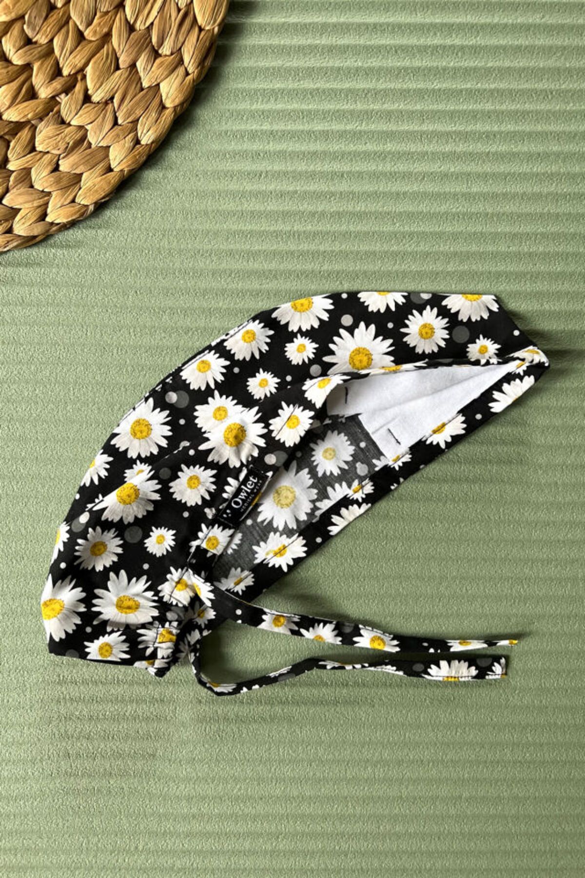 Owlet Medikal-Daisy Patterned Surgical Bonnet 7