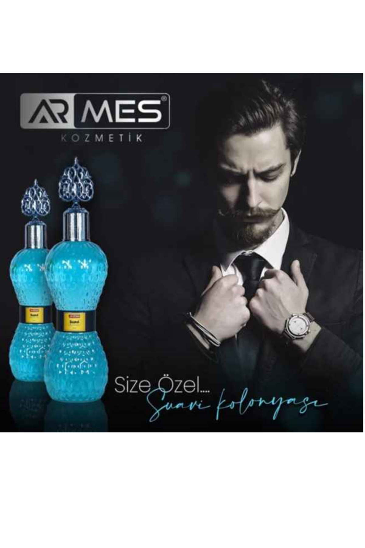 ucuzsanalmarket Suavi Kolonyası 70 Derece Parfümlü Meram Çiçeği 400 ml