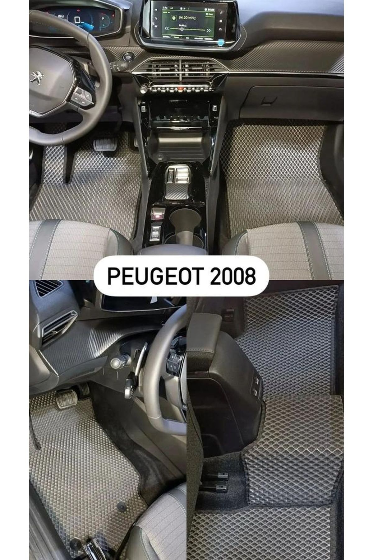 General Brands КОВРИКИ ДЛЯ АВТОМОБИЛЕЙ PEUGEOT SMART 2008 24332234