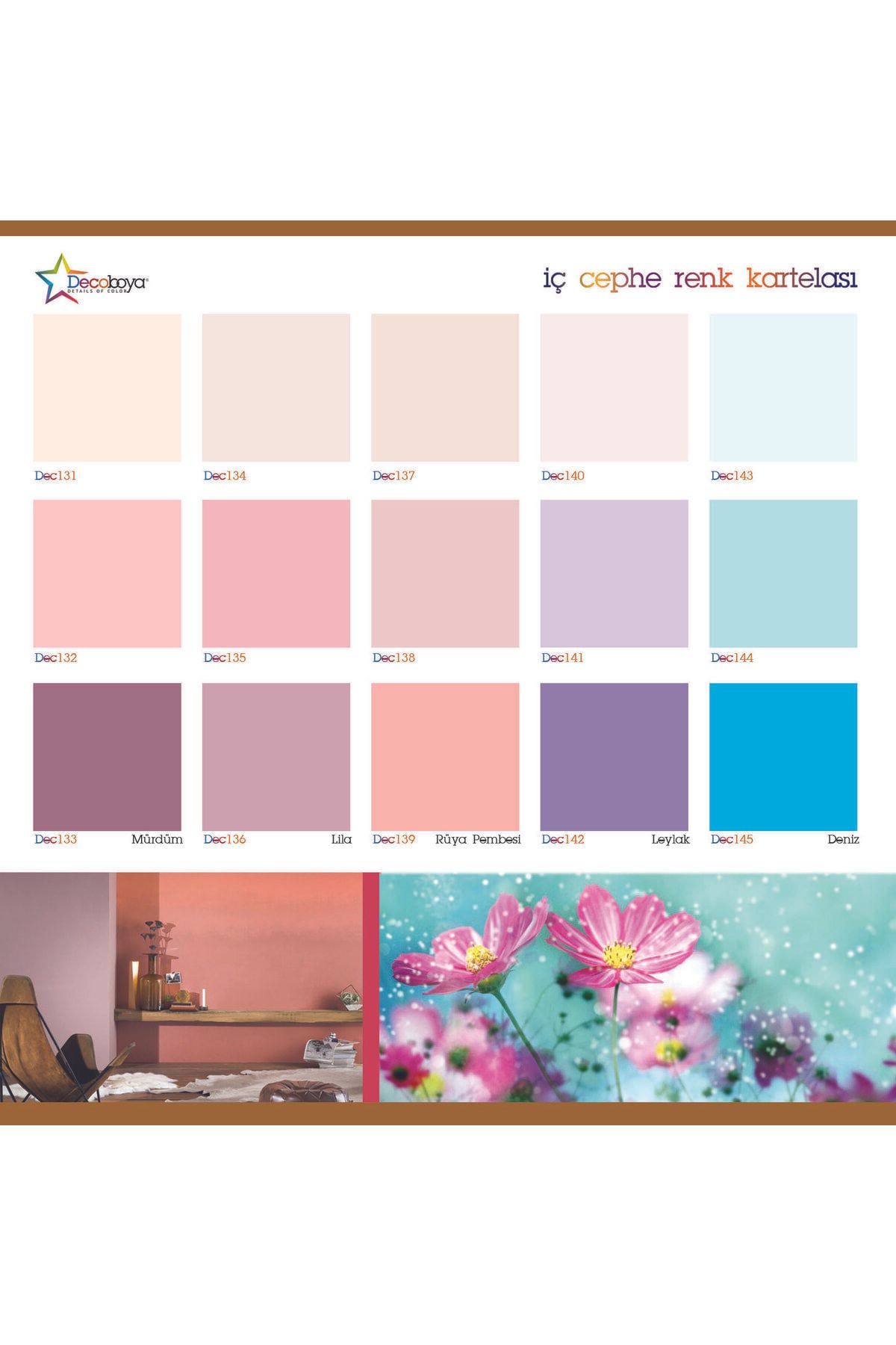 Deco Color Plastik Mat İç Cephe Duvar Boyası 3 Kg Tüm Renkler - 4