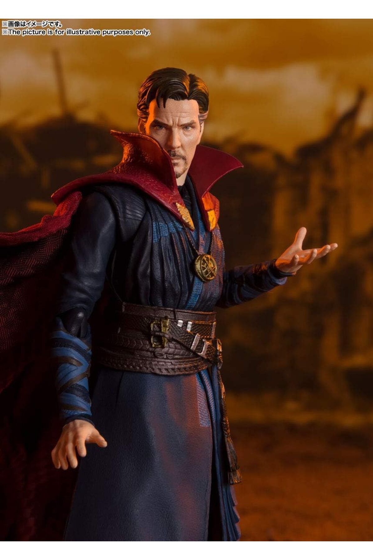 BANDAI-Tamashi Nation shf Avengers Infinity War Doctor Strange Battle on Titan Edition, Bandai S.H.Figuarts 5