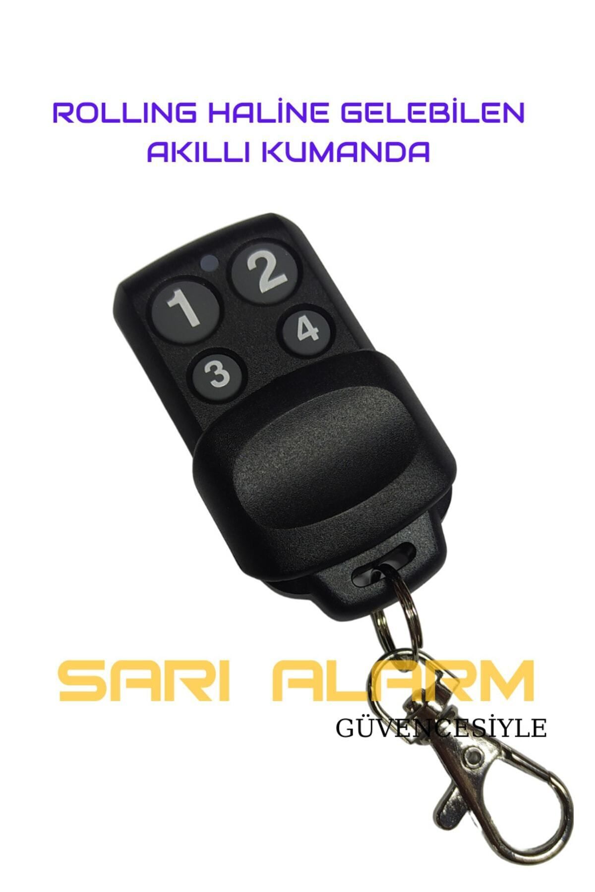 sarıalarm-جهاز التحكم الذكي في مصراع المرآب الذي يمكن تشغيله (NİCE، BFT، HILAND، FAAC VB) 6
