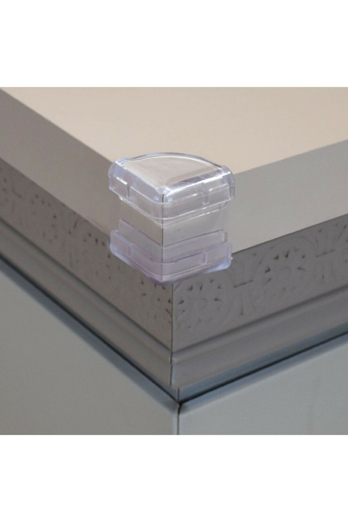 Eynel 4 Adet Silikon Masa Bebek Köşe Kenar Koruyucu Bant Çocuklar Için Sehpa Sivri Keskin Köşeden Güvenlik fotoğrafı 6 (önizleme)