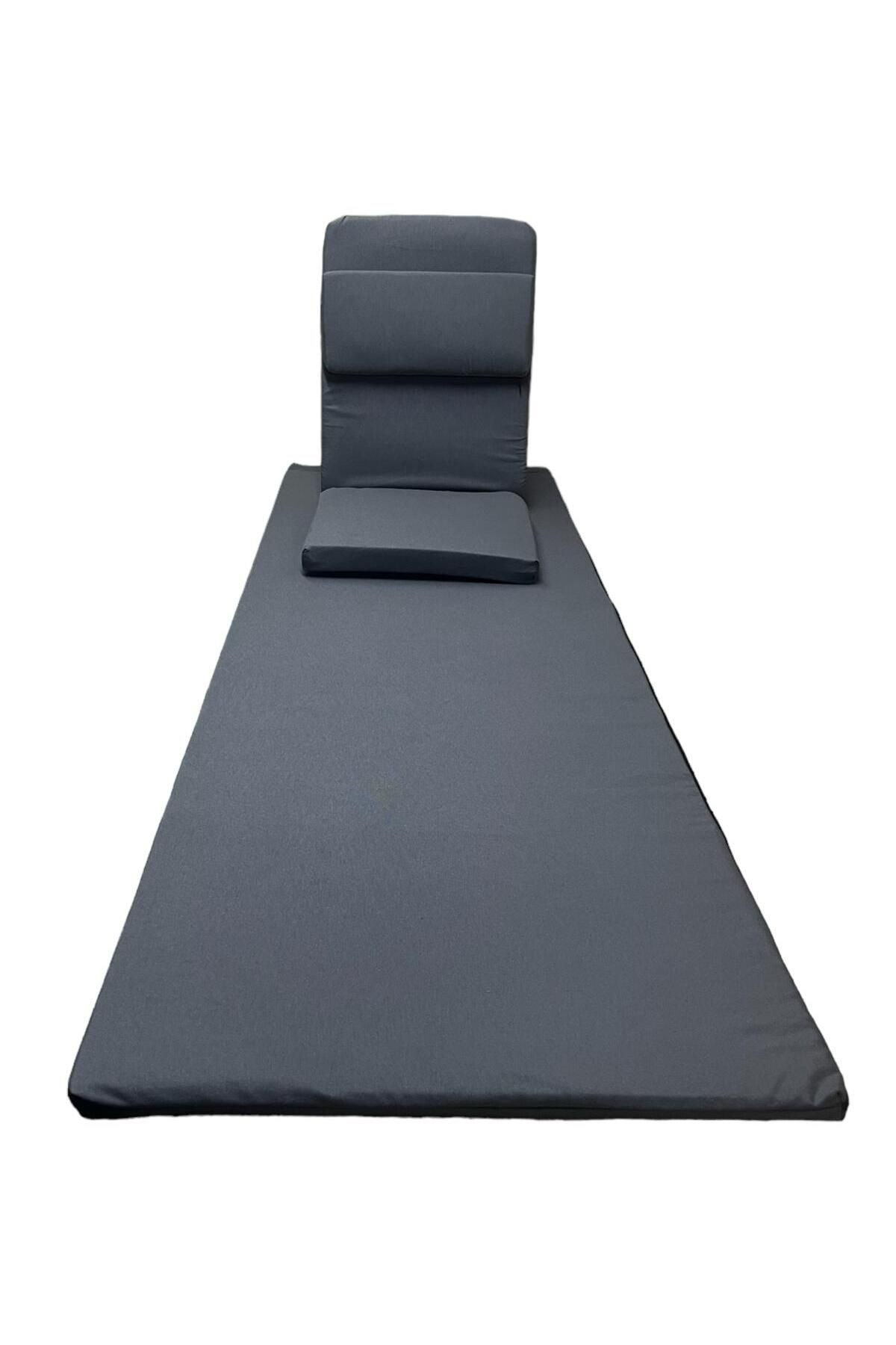 مت یوگا خاکستری صندلی مدیتیشن پشتیبان از کوسن زمینی پشتیبانی می کند + 60x180 پارچه MATT Backjack 3xl REMEGE