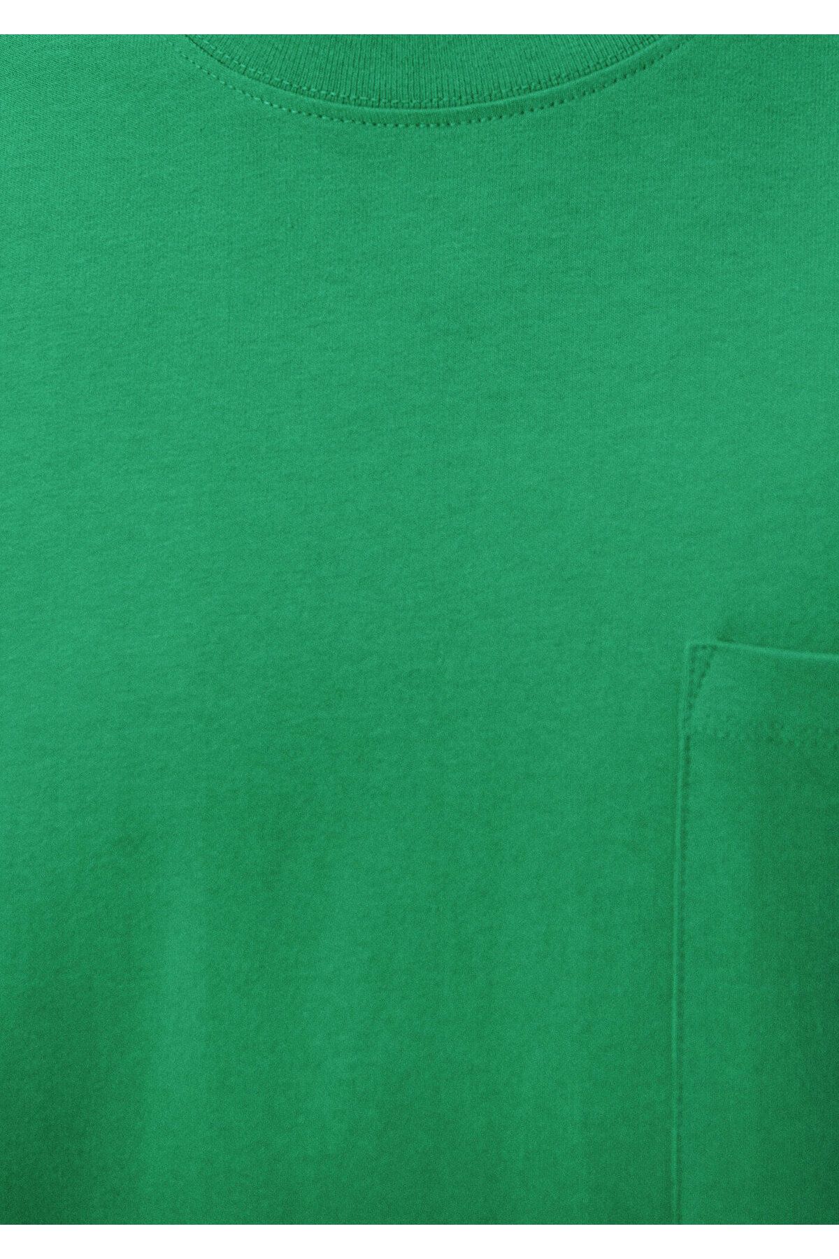 Mavi تی شرت اساسی سبز تناسب