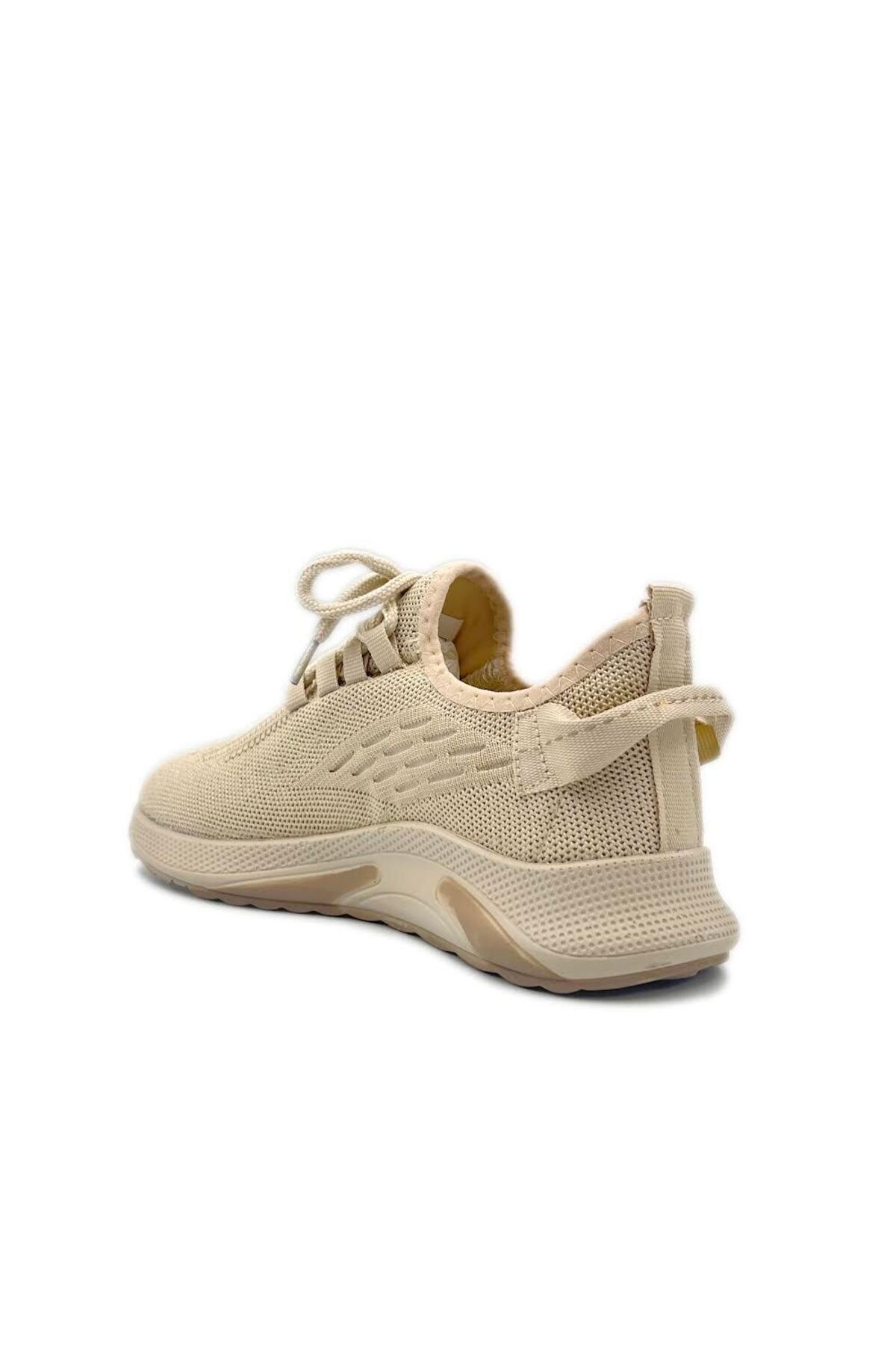 Bej Unisex Spor Ayakkabı