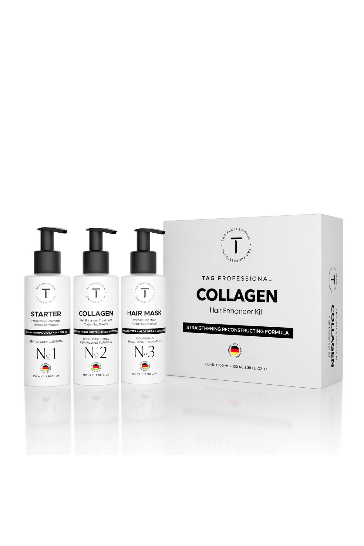 Tag Professional Collagen 3’lü Saç Bakım Seti — 8684264700016