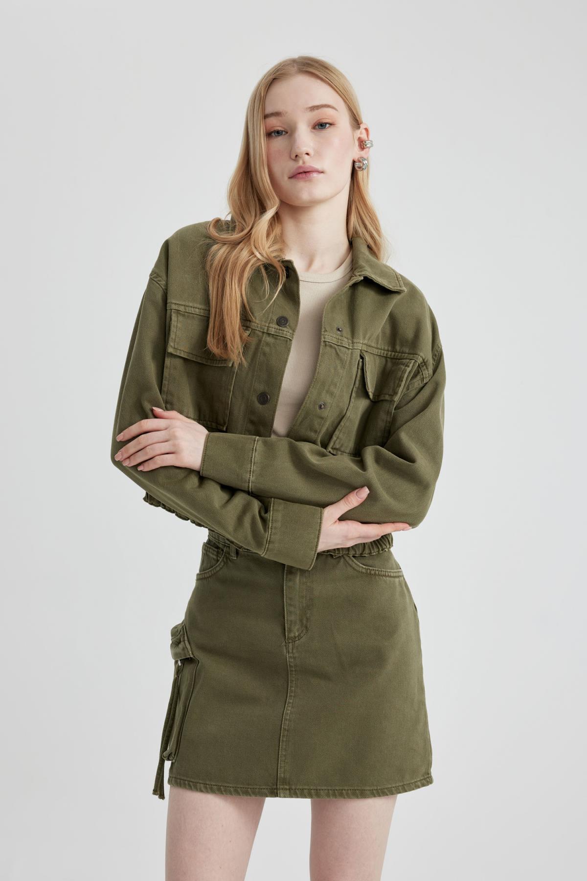 شومیز زنانه دفاکتو | C1888AX24SP Defacto - Image 4