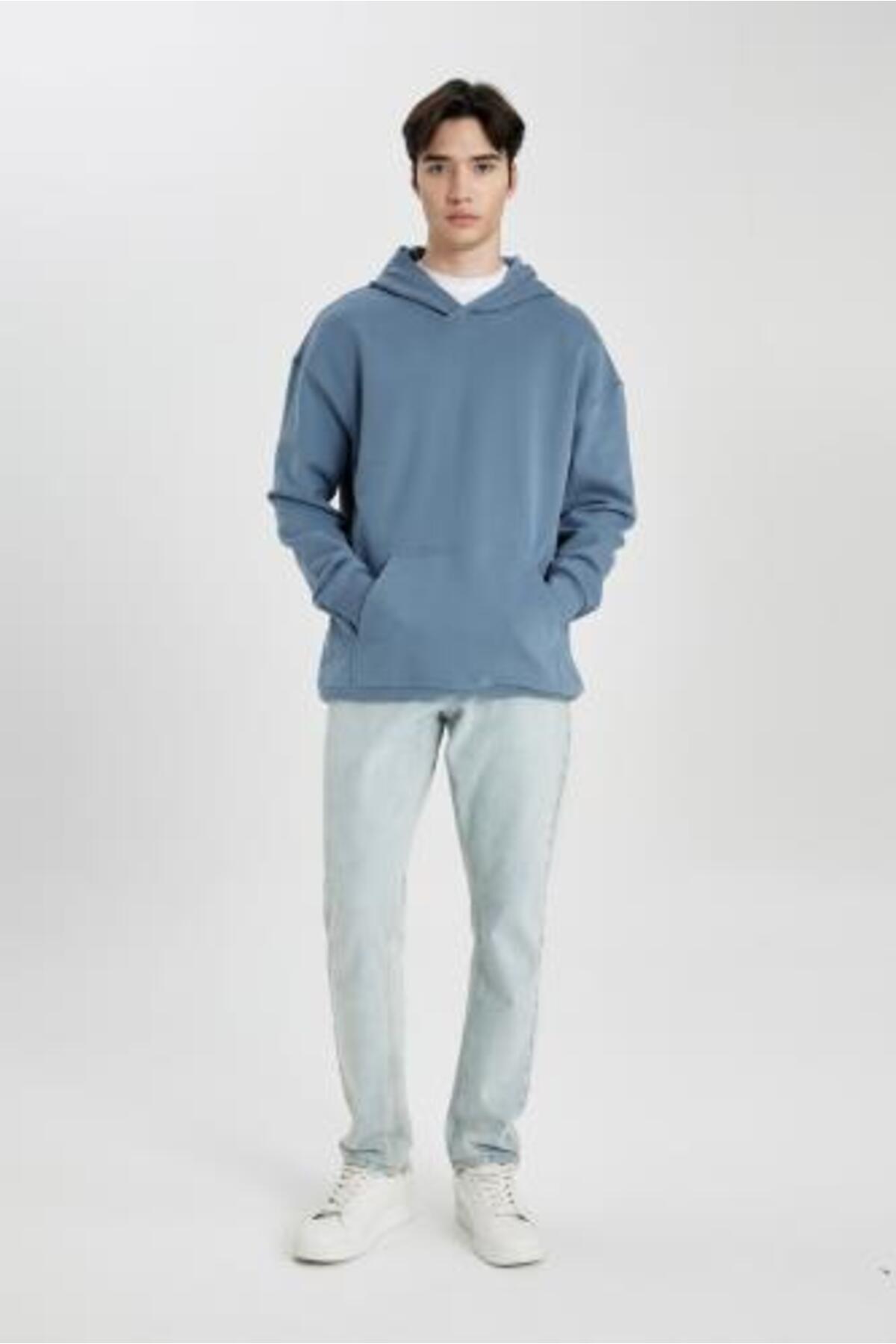 سویشرت مردانه دفاکتو | B4446AX24SP Defacto - Image 2