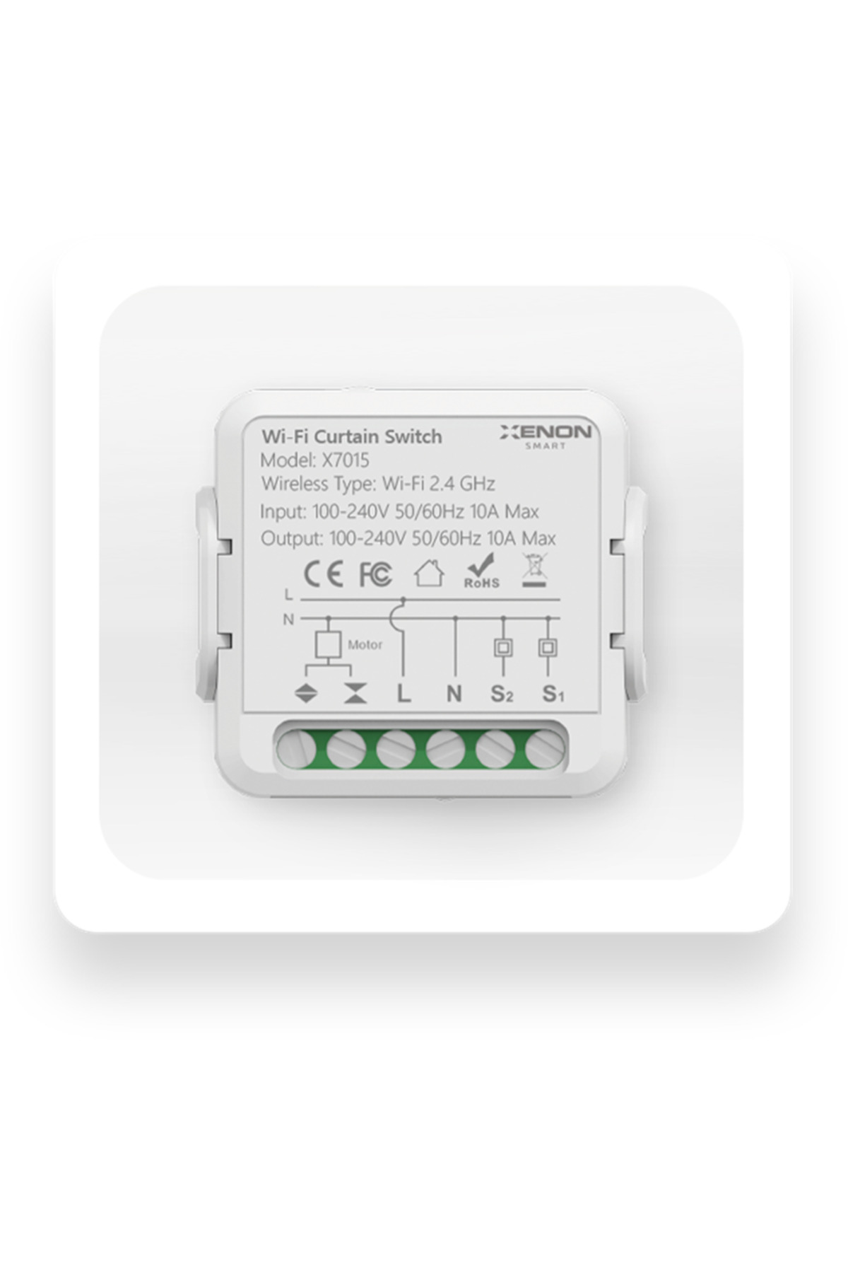 ardeppo Xenon Smart Tuya Wifi Destekli 10A Akıllı Perde Panjur Modülü