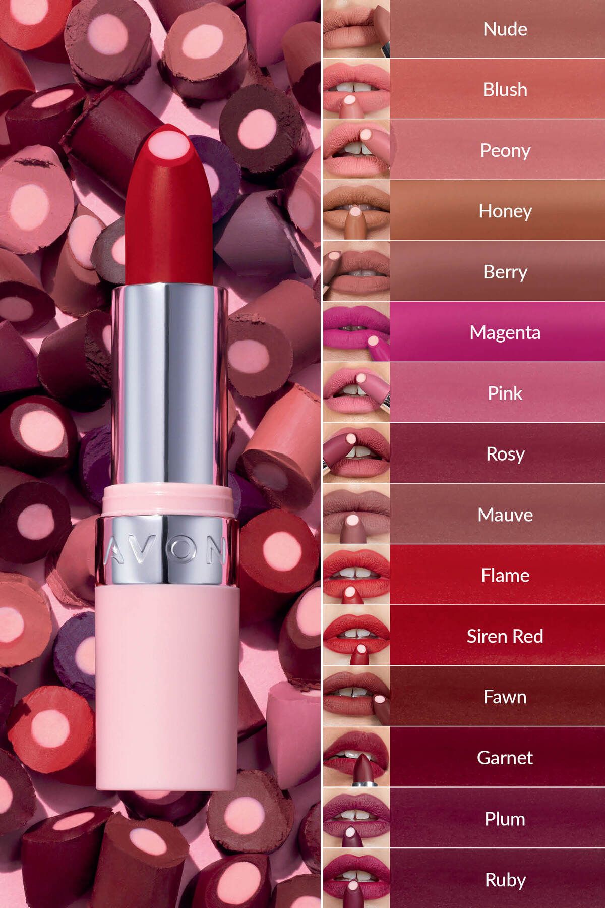 AVON-Mauve Hydramatic Matte Lipstick 4
