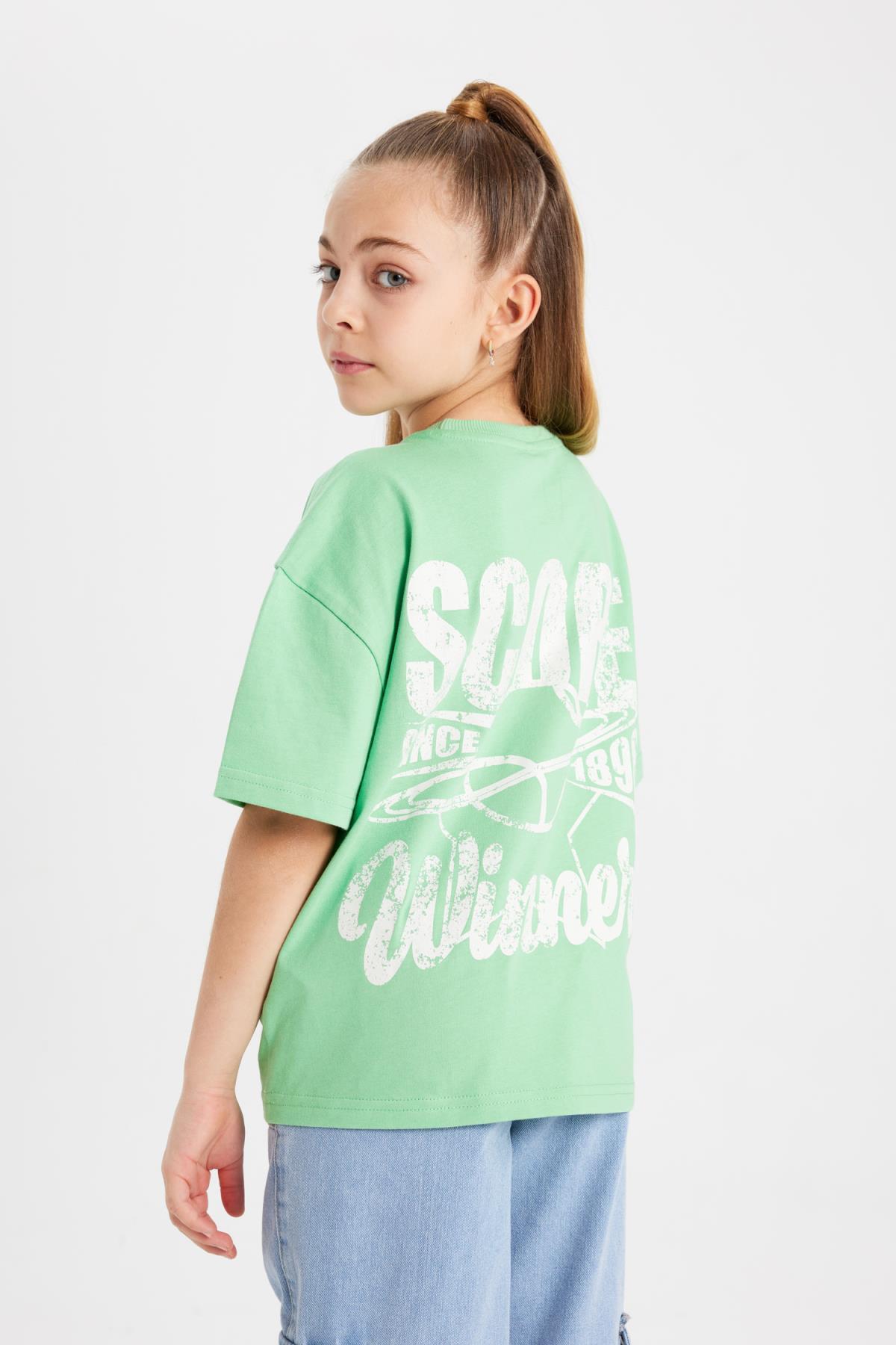 تی شرت دخترانه دفاکتو | B5096A824SM Defacto - Image 4