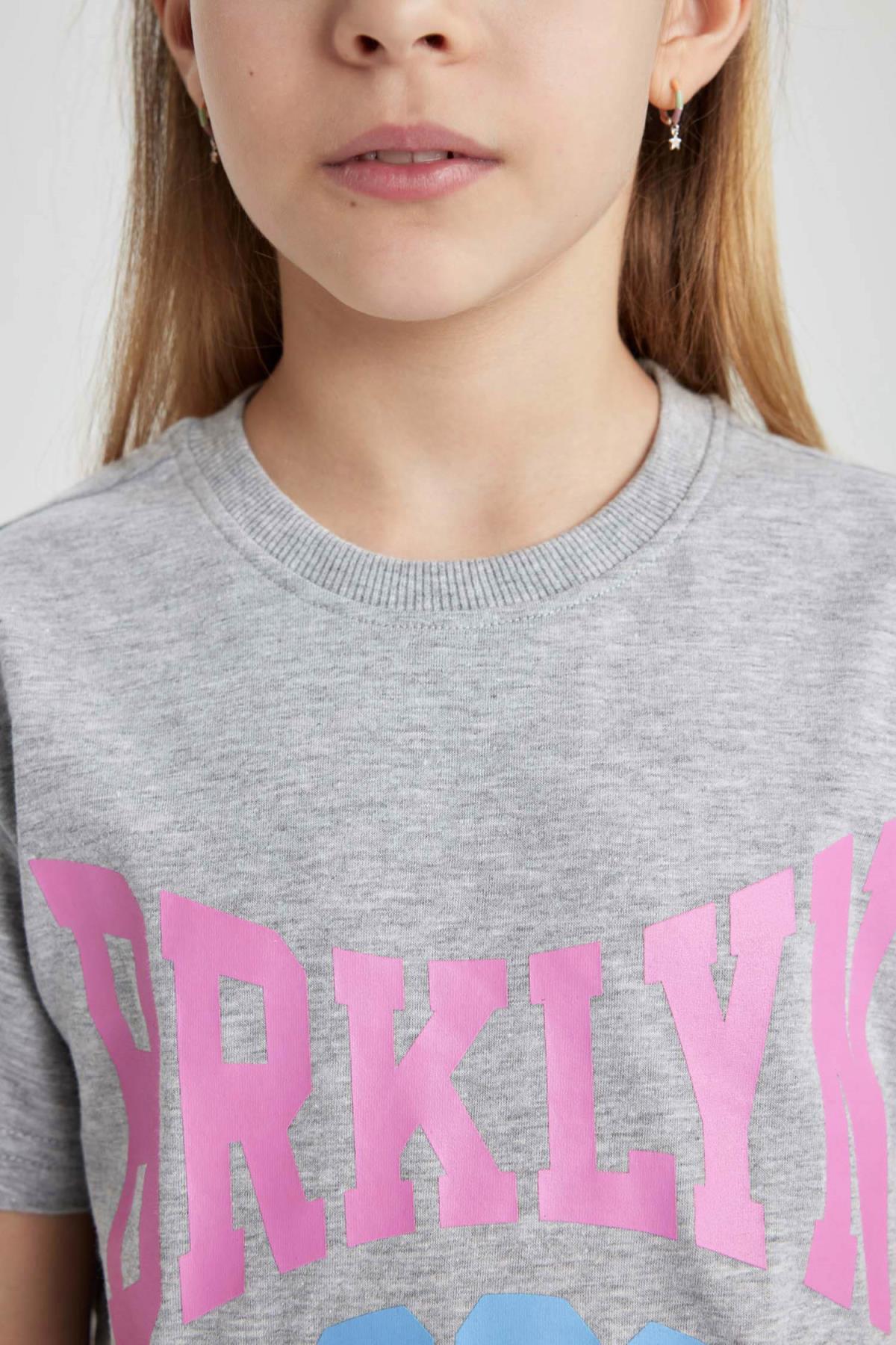 تی شرت دخترانه دفاکتو | B5094A824SM Defacto - Image 5