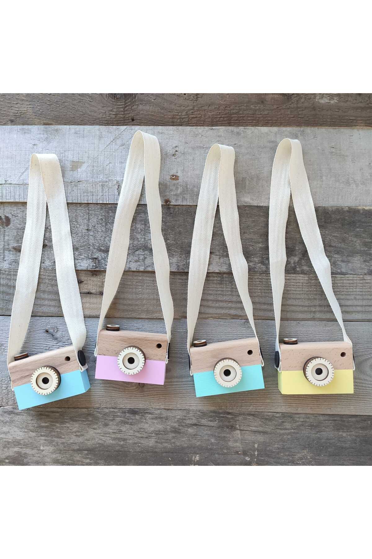 Baykuş Craft Mimarlık Ahşap Oyuncak Waldorf Fotoğraf Makinesi Eğitici Bebek Kamera Montessori 1 Adet fotoğrafı 2 (önizleme)