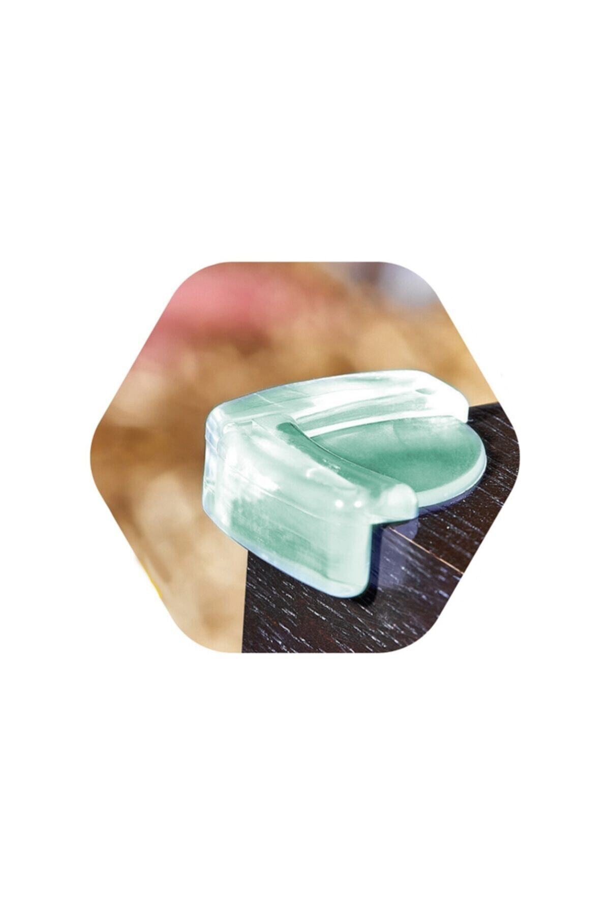 Eynel 4 Adet Silikon Masa Bebek Köşe Kenar Koruyucu Bant Çocuklar Için Sehpa Sivri Keskin Köşeden Güvenlik fotoğrafı 2 (önizleme)