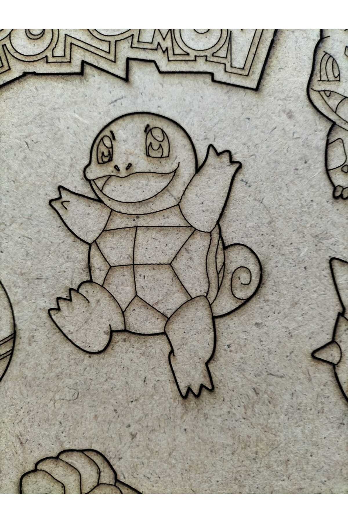 آبنمای نقاشی، لوازم نقاشی پوکمون، آبنمای نقاشی چوبی، اسباب‌بازی آموزشی