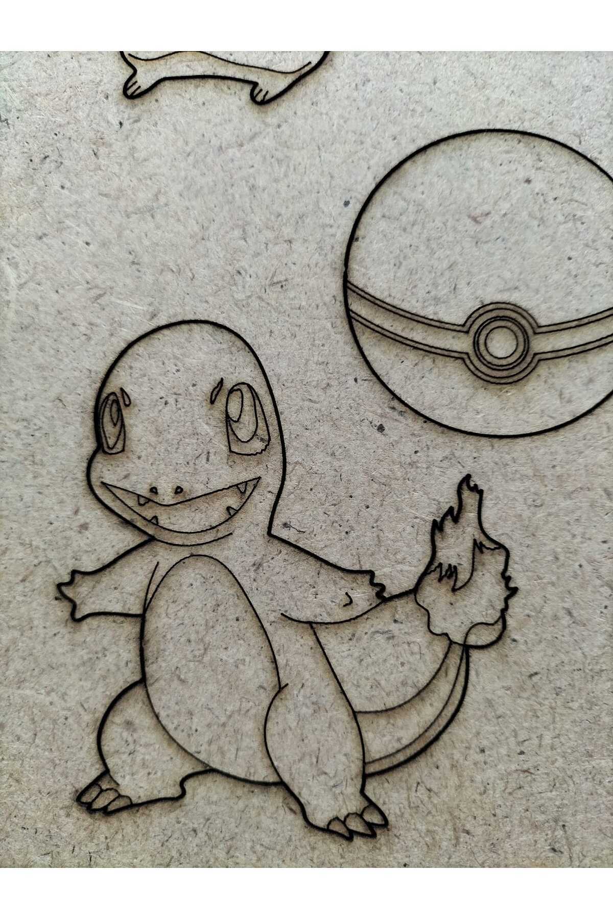 آبنمای نقاشی، لوازم نقاشی پوکمون، آبنمای نقاشی چوبی، اسباب‌بازی آموزشی