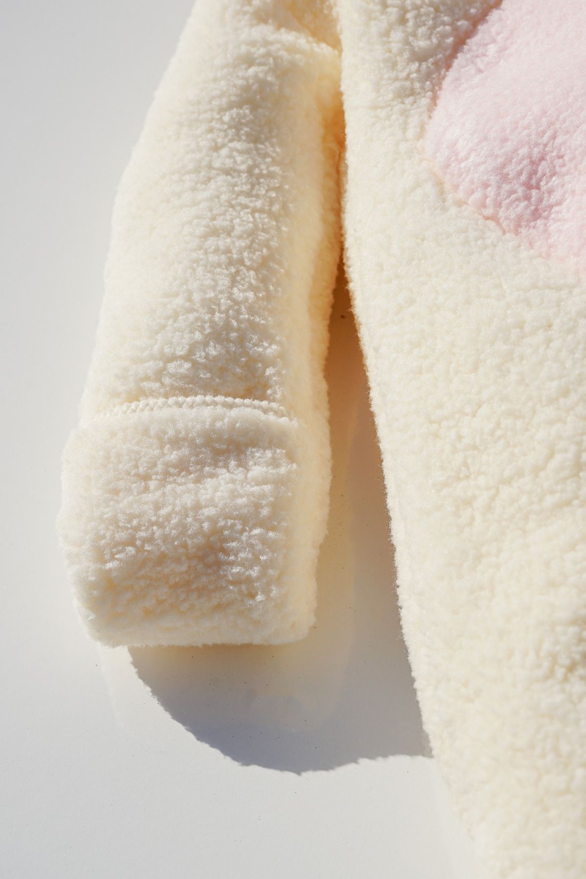 Kız Erkek Bebek Ve Çocuk Peluş Fermuarlı Kışlık Tavşan Tulum