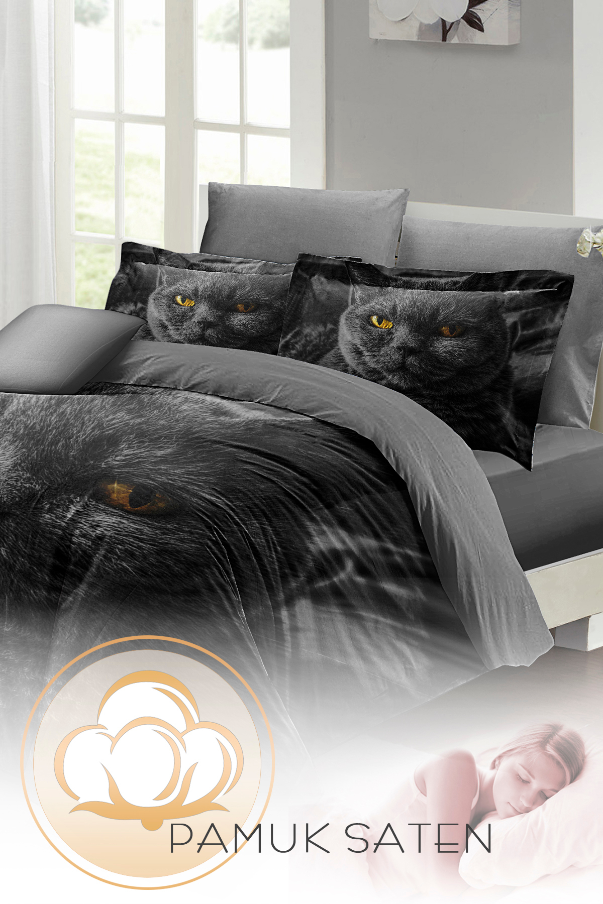 سرویس روتختی  سفید مونوهومMonohome | MONOHOME39943 اورجینال - تصویر 5