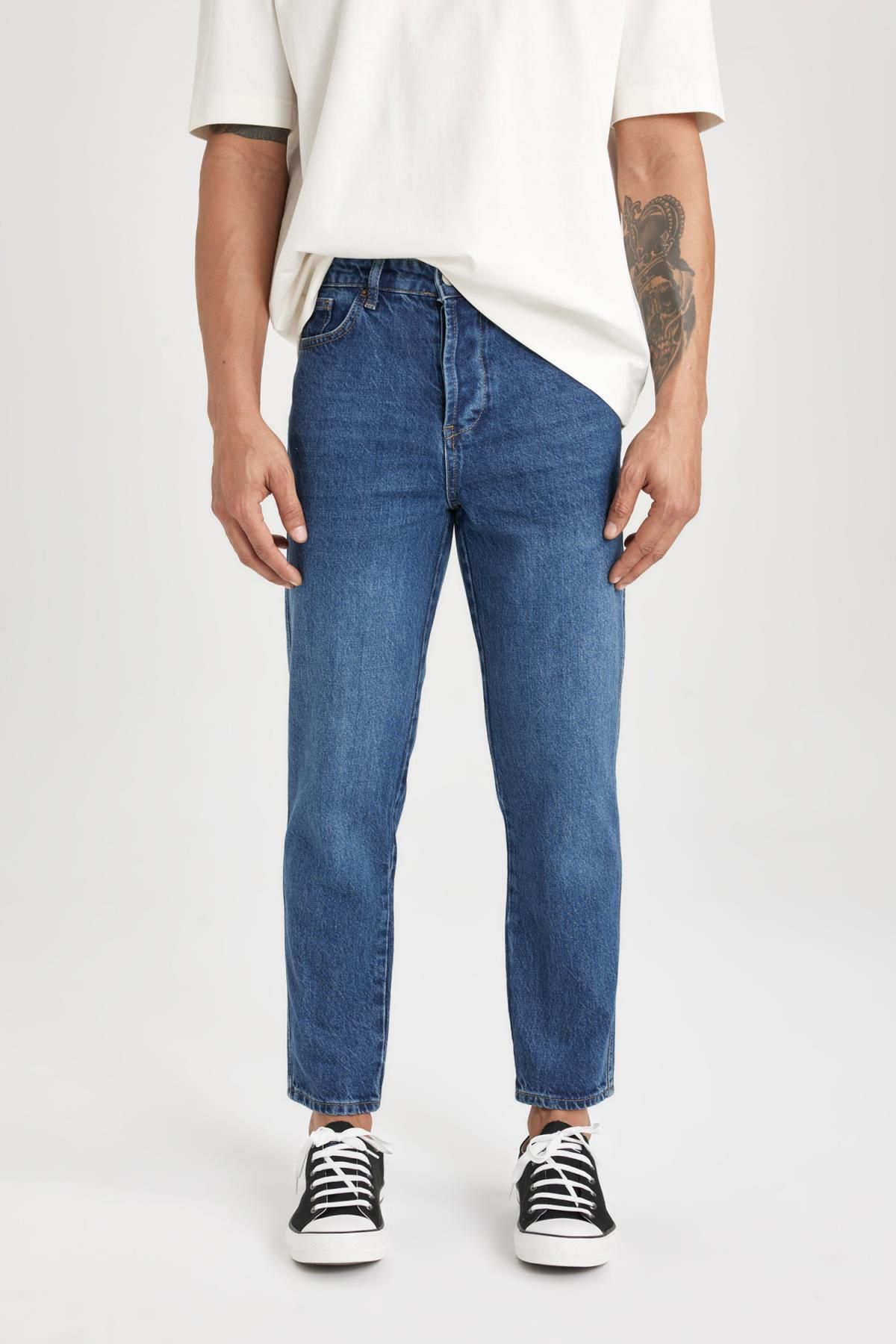 شلوار جین Slim Crop Fit
