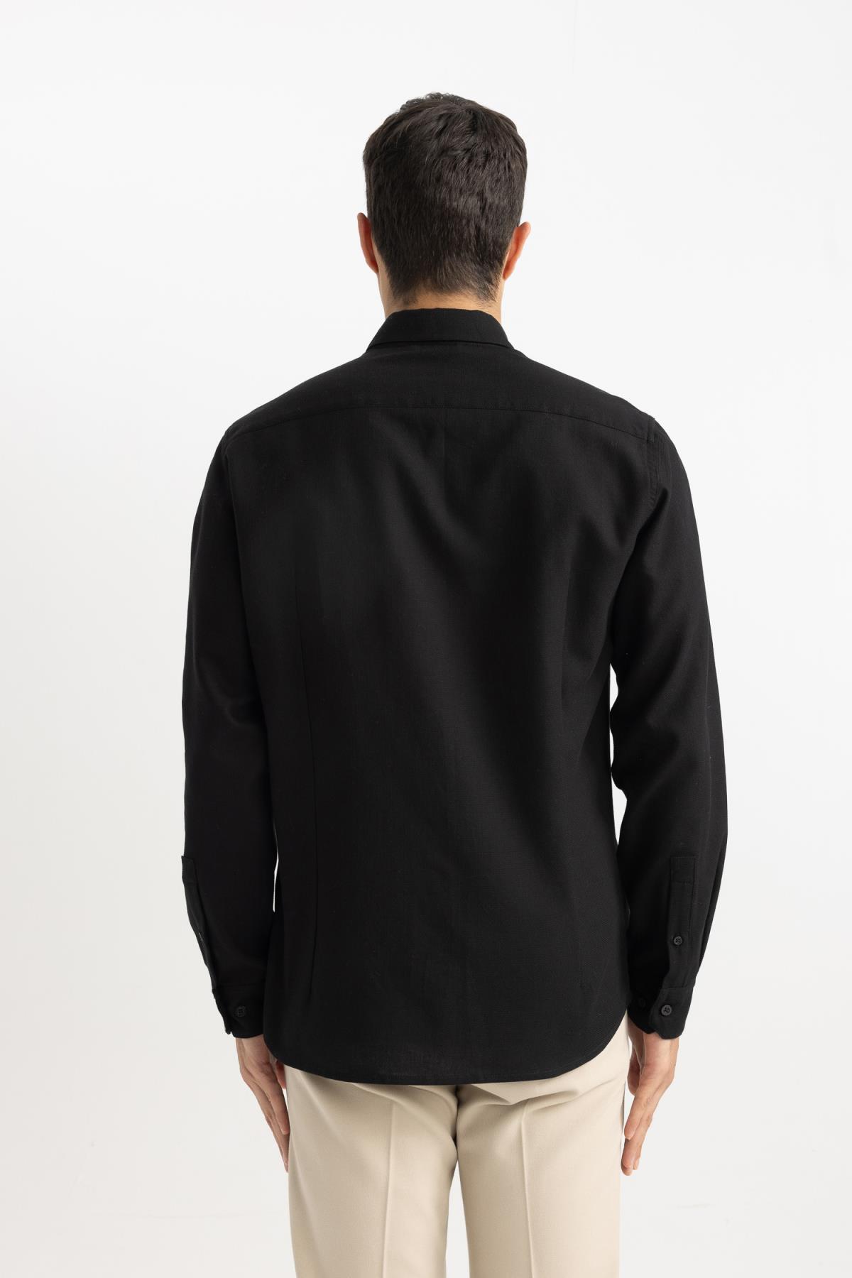 پیراهن مردانه دفاکتو | B7383AX24SP Defacto - Image 5