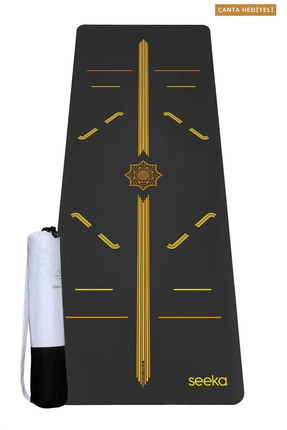 Seeka Yoga Pro Serisi Flow Yoga Matı - Sarı