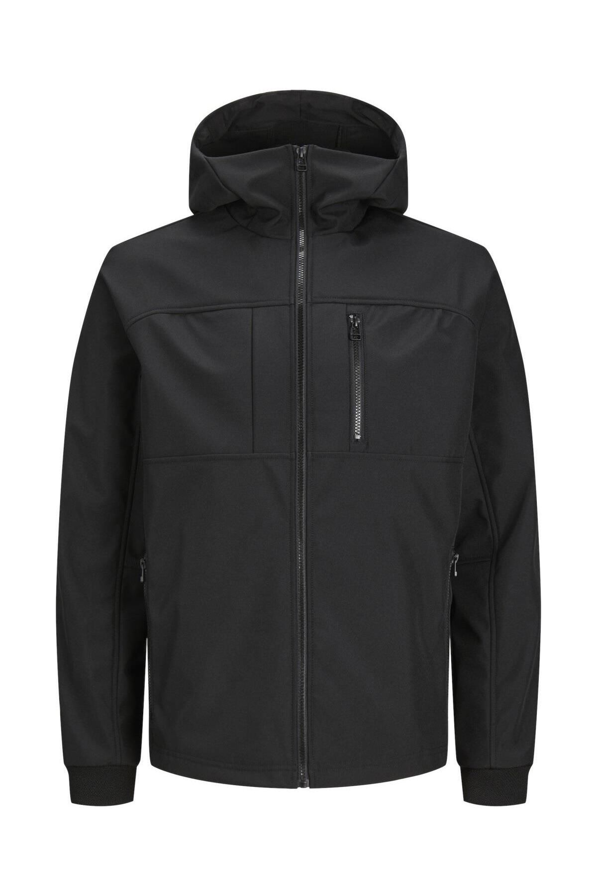 Jack Jones Jack Jones Core Jcopr me Embroidery Softshell Men s Coat Trendyol