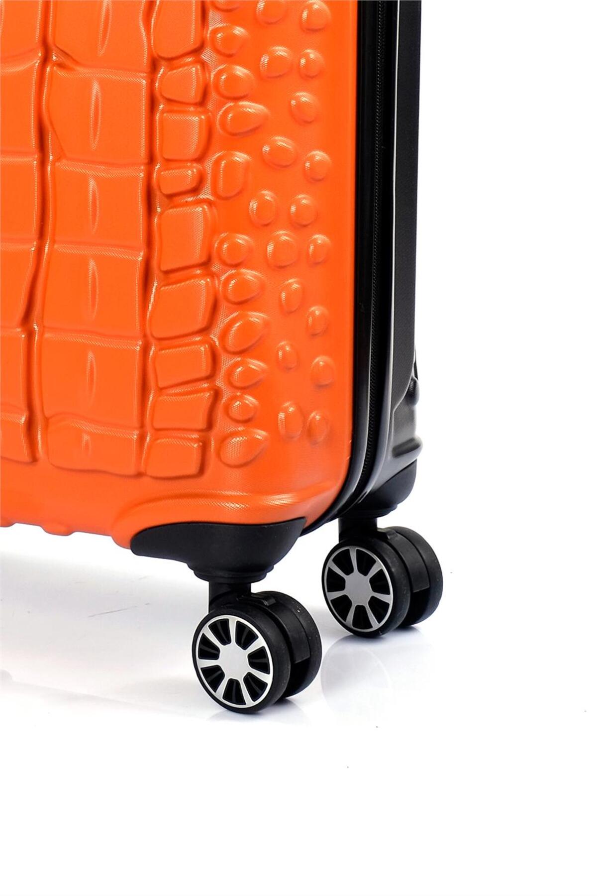 5201 Crocodıle Abs Kabin Boy Valiz