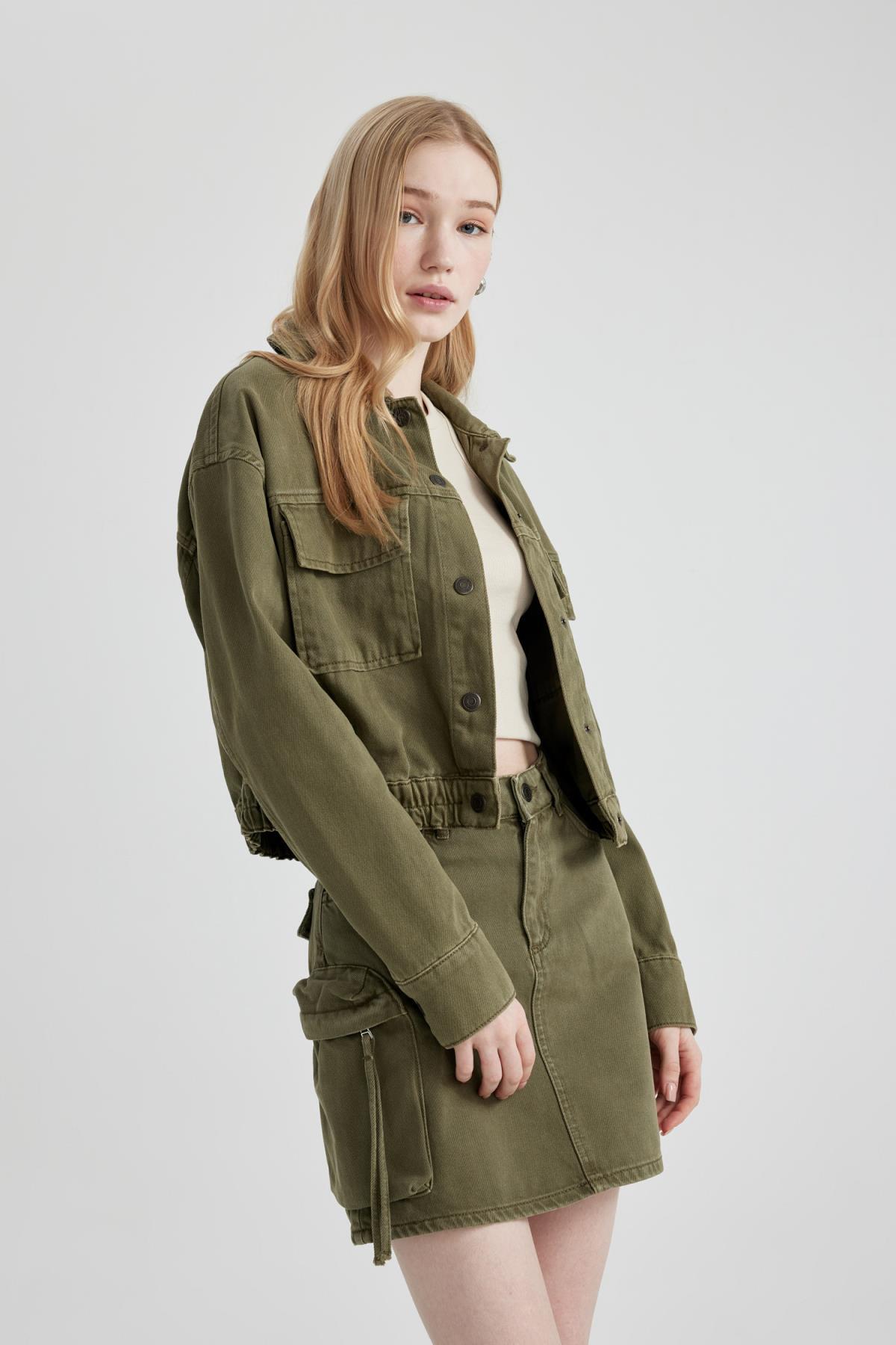 شومیز زنانه دفاکتو | C1888AX24SP Defacto - Image 5