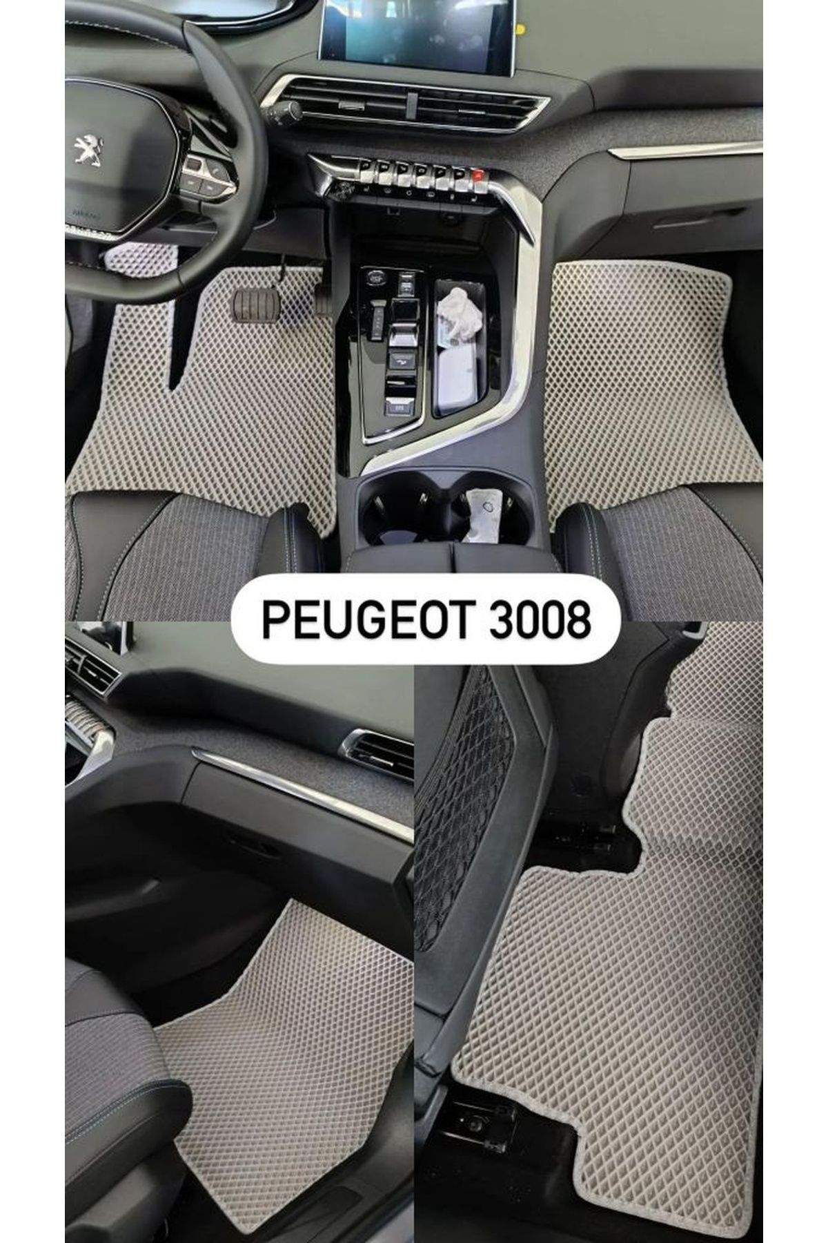 General Brands КОВРИКИ ДЛЯ АВТОМОБИЛЕЙ PEUGEOT 3008 SMART 213212221