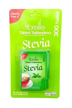 Fibrelle Stevia Tablet Tatlandırıcı 300 Tablet 7277
