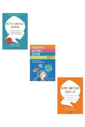 Evet Beyinli Çocuk + Bütün Beyinli Çocuk + Mükemmel Beyinli Çocuk Yetiştirme 3 Kitap Set KRTJX632DA