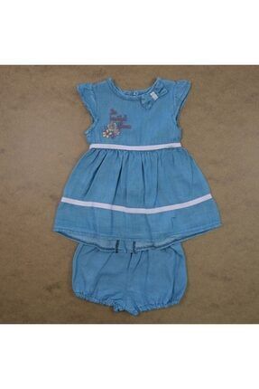 Kız Bebek Kot Elbise BLF-BB-H055