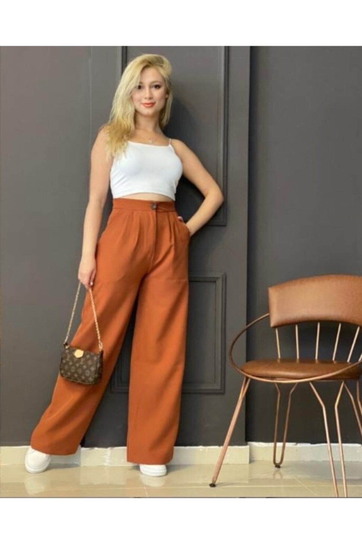 Palazzo hot sale color ladrillo