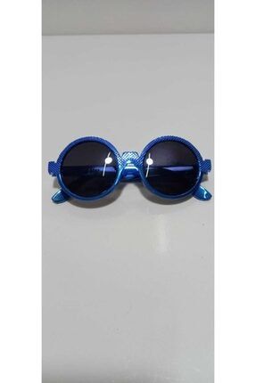 Unisex Çocuk Mavi Güneş Gözlüğü Çerçeve Genişliği 12 cm UGG