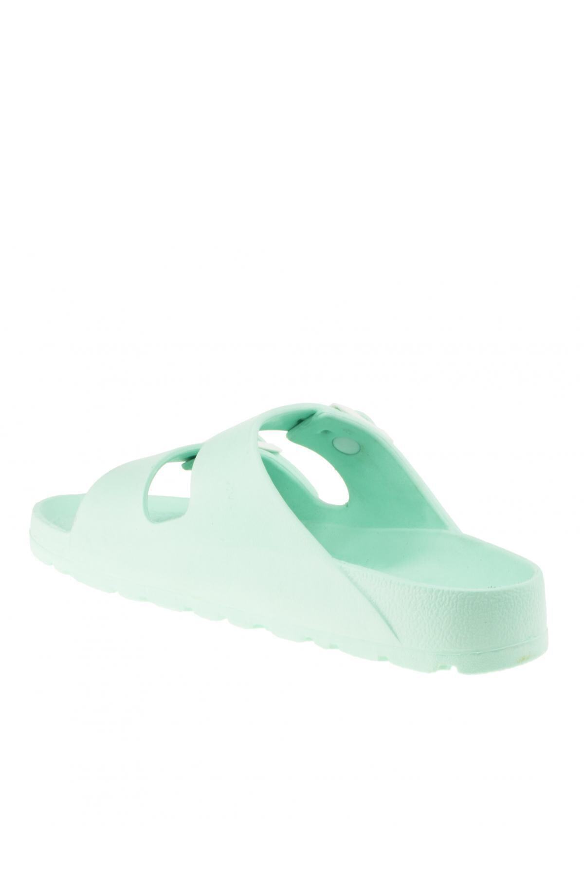 Twigy-Γυναικείες παντόφλες M1017 Jessica Double Band Turquoise 4