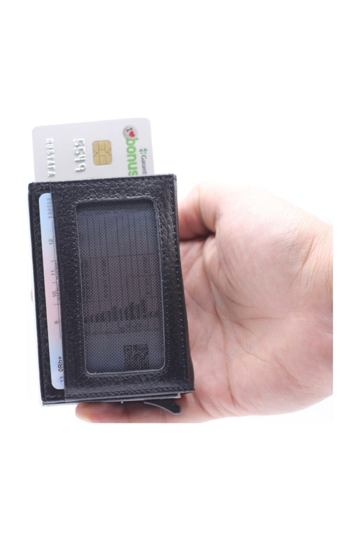 کیف پول مردانه مشکی Karali | PRA-1128771-0794 اورجینال - تصویر 4