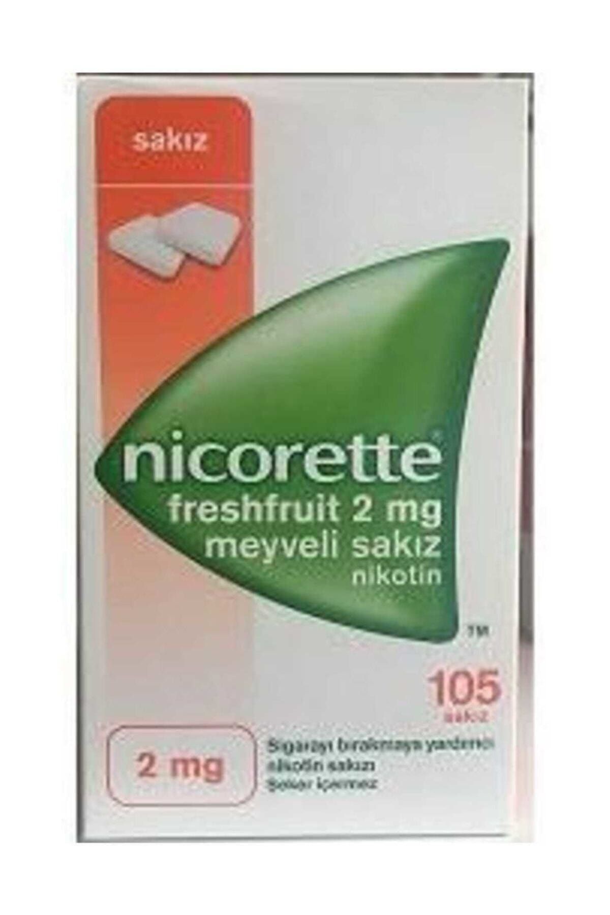 Nicorette Freshfruit 2mg Meyveli 105 Sakız Nikotin 8699593233326