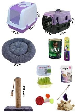 pet style kedi baslangic seti 15 parca dolu bakim seti fiyati yorumlari trendyol