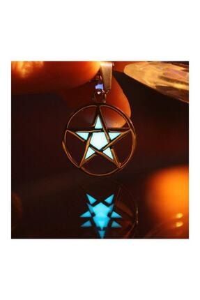 Karanlıkta Parlayan Pentagram Kolye pntg3262