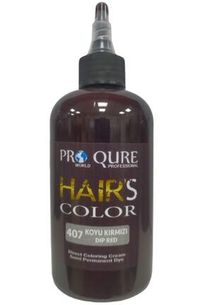 Koyu Kırmızı Depred Saç Boyası 250 ml PQ407