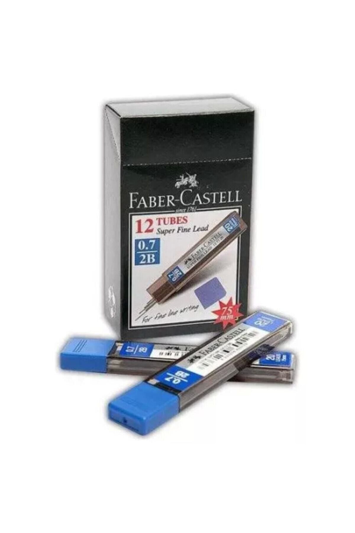 Faber Castell Super Fine Min Kurşun Kalem Ucu 0.7 Mm 2b 12'li Kutu 127720-12