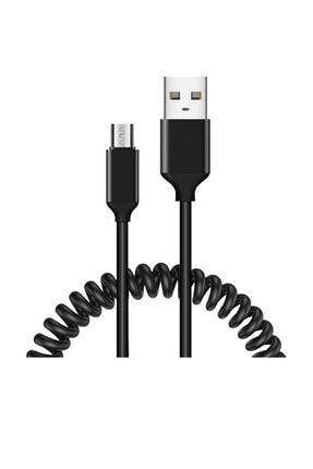Micro Usb Araç Içi Kullanım Için Uygun Spiral Uzayabilen Şarj Kablosu MGNTCHSPIRALMICRO