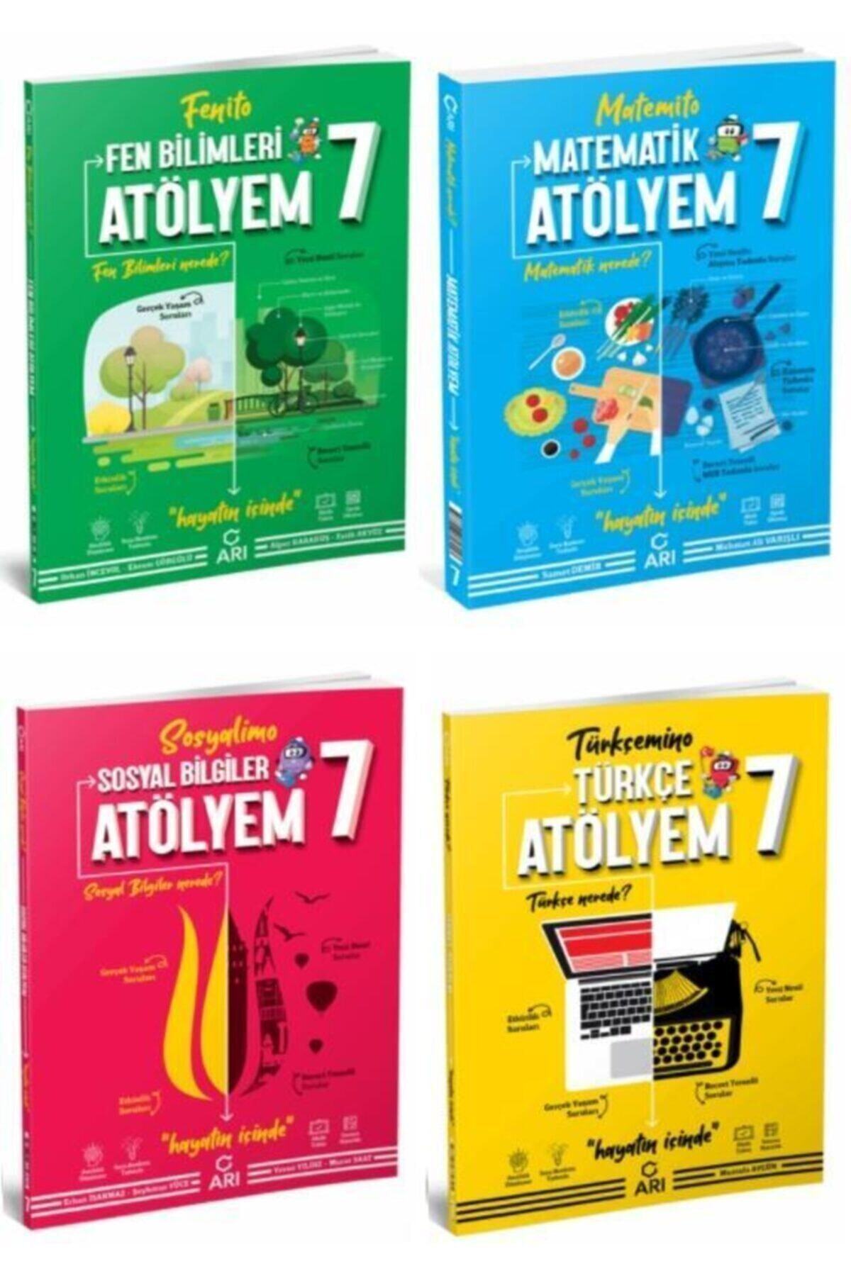 Ari Yayincilik Ari 7 Sinif Akilli Atolyem Seti 4 Kitap Fiyati Yorumlari Trendyol