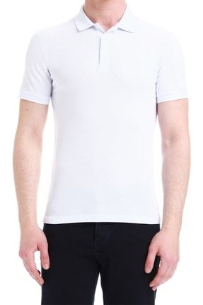 Beyaz Slim Fit Spor T-shirt TS789Y0121