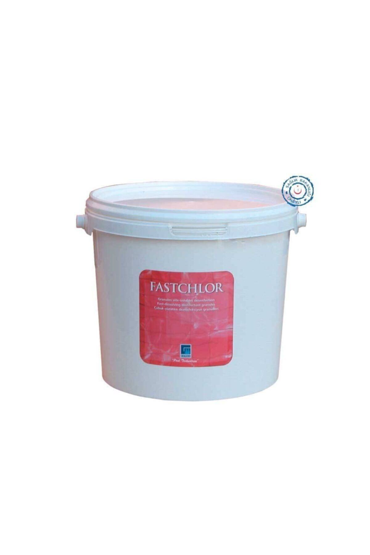 Fastchlor 10 Kg %56 Aktif Toz Klor Stabilize Diklor Granül - %56 Chlorine Granular Metu